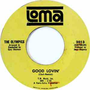 The Olympics - Good Lovin' / Olympic Shuffle flac album
