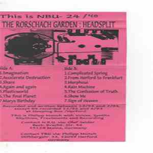 The Rorschach Garden - Headsplit flac album