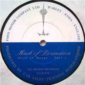 Unknown Artist - Mark Of Distinction flac album