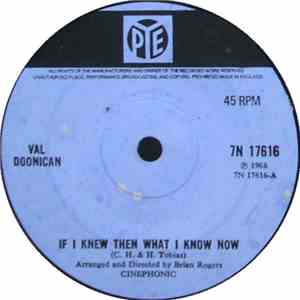 Val Doonican - If I Knew Then What I Know Now flac album