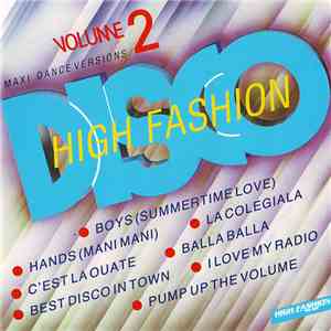Various - High Fashion Disco (Volume 2) flac album
