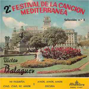 Victor Balaguer - 2º Festival De La Cancion Mediterranea flac album