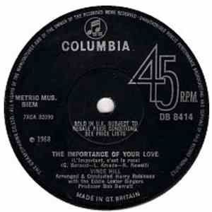 Vince Hill - The Importance Of Your Love (L'important, C'est La Rose) flac album