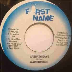 Warrior King / Burro Banton - Sabbath Days / The System flac album