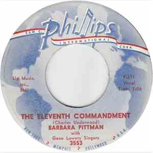 Barbara Pittman - The Eleventh Commandment / Handsome Man flac album