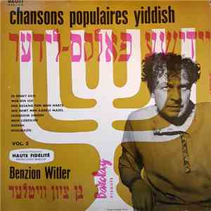 Benzion Witler - Chansons Populaires Yiddish Vol. 2 flac album