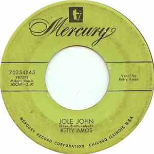 Betty Amos - Jole John flac album