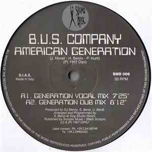 B.U.S. Company - American Generation flac album