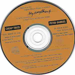 Cheap Trick, Peter Gabriel - Taken From The Original Motion Picture Soundtrack Say Anything flac album