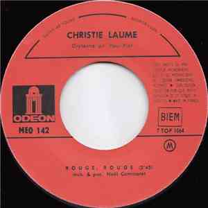 Christie Laume - Rouge, Rouge / Sur Mon Petit Nuage flac album