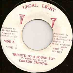 Conrod Crystal - Tribute To A Sound Boy flac album