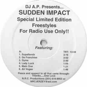 DJ A.P. Presents Sudden Impact  - Freestyles flac album