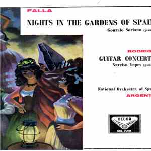Falla, Gonzalo Soriano, Rodrigo, Narciso Yepes, National Orchestra Of Spain, Argenta - Nights In The Gardens Of Spain / Guitar Concerto flac album