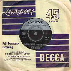 Fats Domino - Did You Ever See A Dream Walking flac album