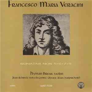 Francesco Maria Veracini - Sonatas Nos 5 - 6 - 7 - 9 flac album