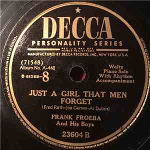 Frank Froeba And His Boys - It's A Sin To Tell A Lie flac album