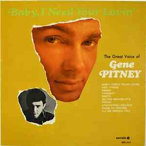 Gene Pitney - Baby, I Need Your Lovin': The Great Voice of Gene Pitney flac album