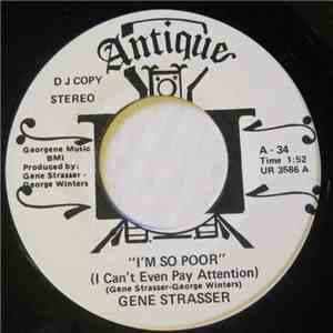 Gene Strasser - I'm So Poor (I Can't Even Pay Attention) flac album