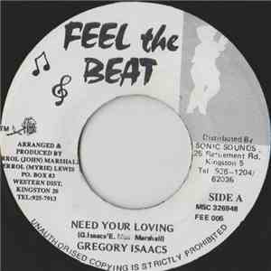 Gregory Isaacs - Need Your Loving flac album