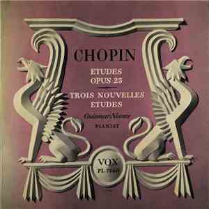 Guiomar Novaes - Etudes Opus 25 Trois Nouvelles Etudes flac album