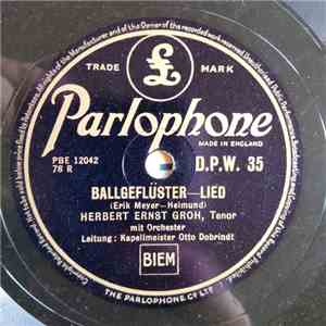 Herbert Ernst Groh - Ballgeflüster / Servus Du ... flac album