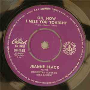 Jeanne Black - Oh, How I Miss You Tonight flac album