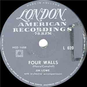 Jim Lowe  - Four Walls / Talkin' To The Blues flac album