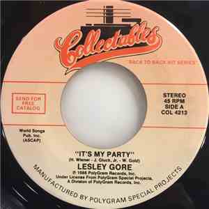 Lesley Gore - It's My Party / Maybe I Know flac album