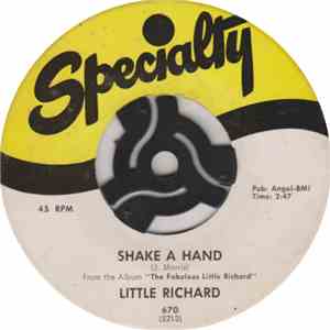 Little Richard - Shake A Hand flac album