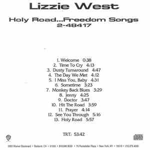 Lizzie West - Holy Road...Freedom Songs flac album
