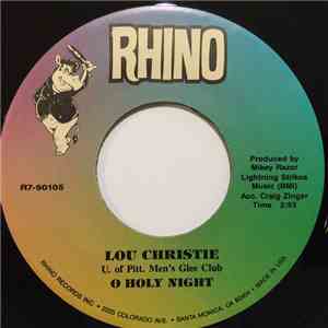 Lou Christie, U. Of Pitt. Men's Glee Club - O Holy Night flac album