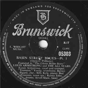 Louis Armstrong And The All Stars - Basin Street Blues flac album