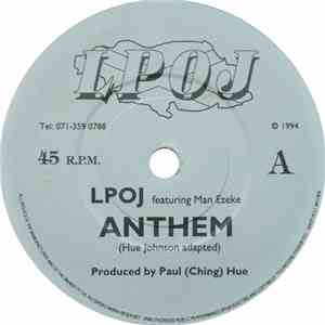 LPOJ Featuring Man Ezeke / LPOJ - Anthem / Sweet Sticky Thing flac album
