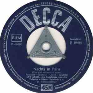Lys Assia - Nachts In Paris flac album
