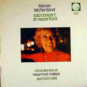 Marian McPartland - Solo Concert At Haverford flac album