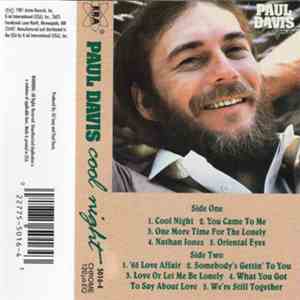 Paul Davis  - Cool Night flac album