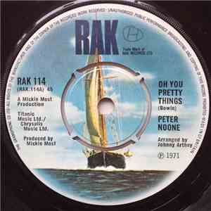 Peter Noone - Oh You Pretty Things flac album