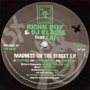 Richie Boy & DJ Klasse - Madness On The Street E.P. flac album