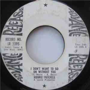 Ronnie Mitchell - I Don't Want To Go On Without You flac album