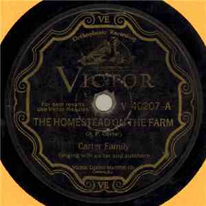 The Carter Family - The Homestead On The Farm / The Cyclone Of Ryecove flac album