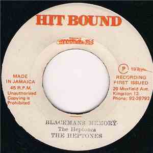 The Heptones - Blackmans Memory flac album