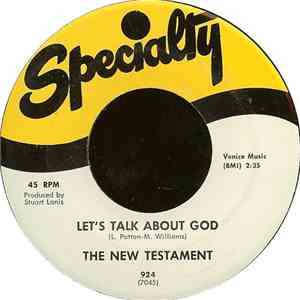 The New Testament - Let's Talk About God flac album