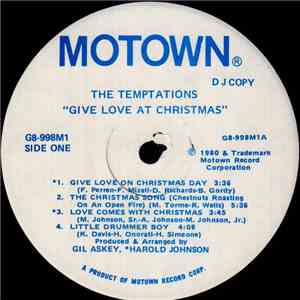 The Temptations - Give Love At Christmas flac album