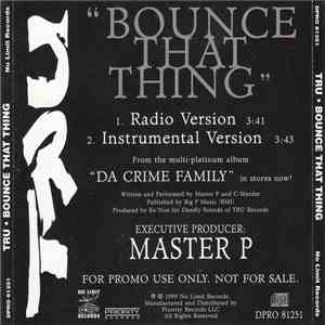 Tru - Bounce That Thing flac album