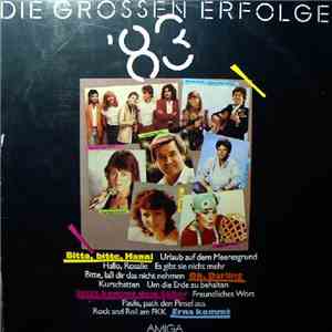 Various - Die Grossen Erfolge '83 flac album