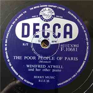 Winifred Atwell - The Poor People Of Paris flac album