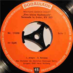 Wolfgang Amadeus Mozart - Das Orchester Der Deutschen Staatsoper Berlin ; GMD Heinz Wallberg - Eine Kleine Nachtmusik (Serenade In G-dur, KV 525) flac album