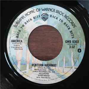 America  - Ventura Highway / Muskrat Love flac album