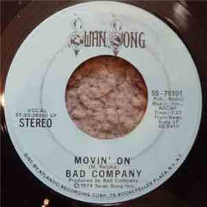 Bad Company  - Movin' On flac album