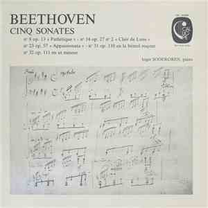 Beethoven - Inger Sodergren - Cinq Sonates flac album